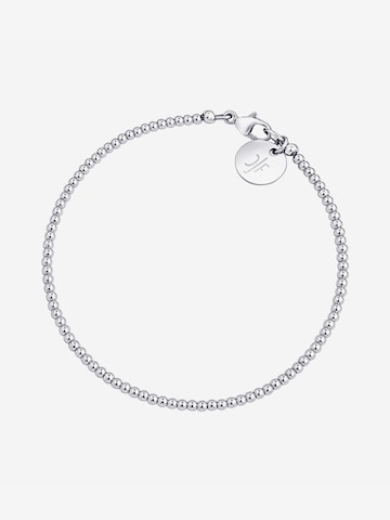 CLASSYANDFABULOUS Jewelry Bracelet 'Kugelarmband 2mm 14k Gold filled/ 14k Roségold filled/ 925 Sterling Silber' in Silver: front