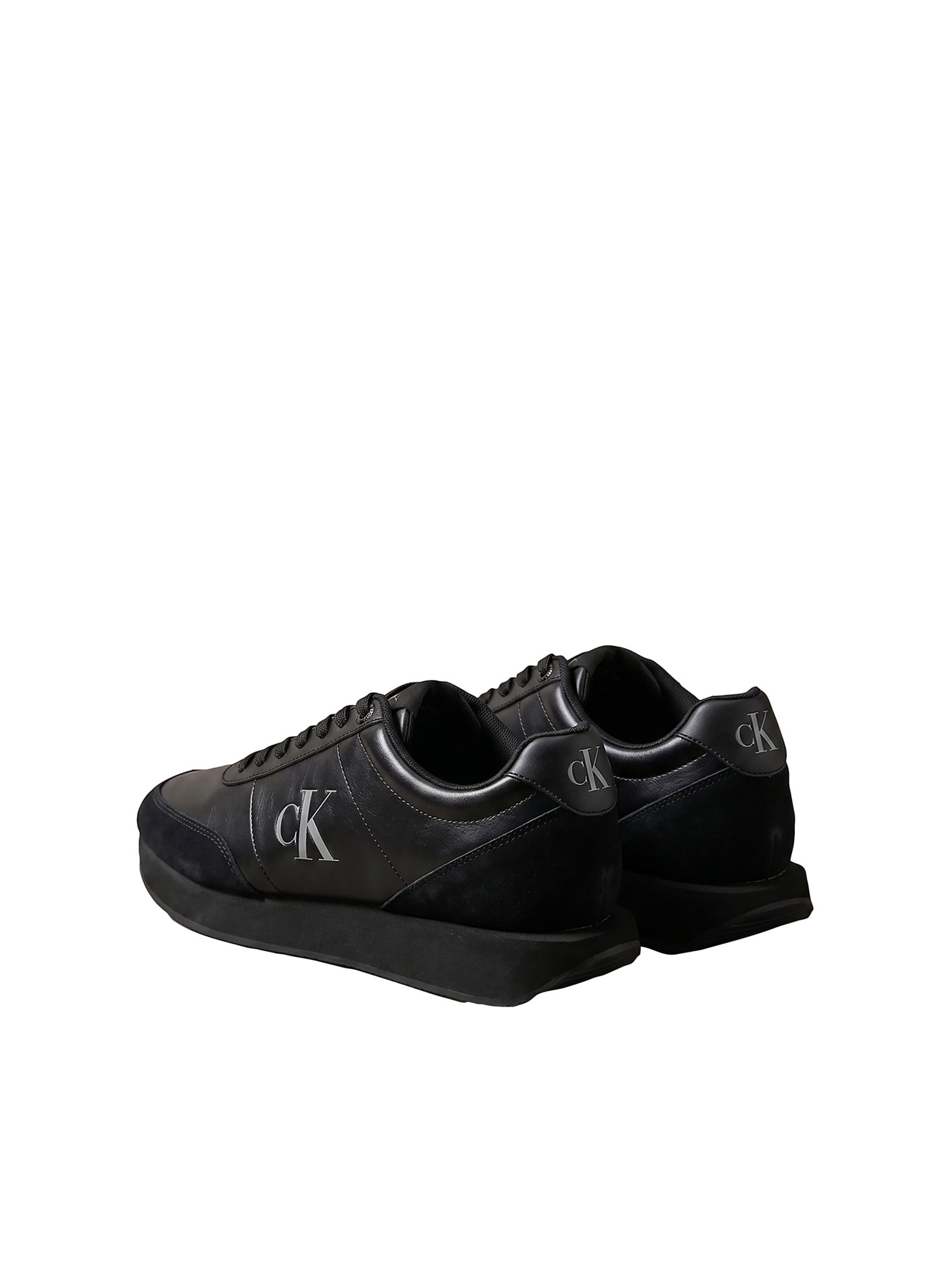 Calvin Klein Regular Platform trainers in Black
