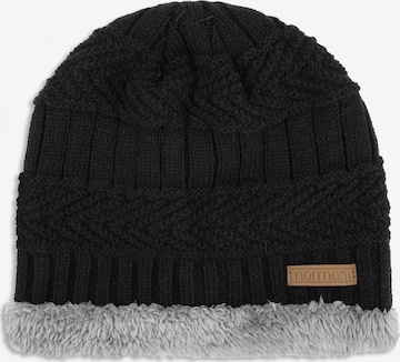 normani Beanie ' Kebili ' in Black: front