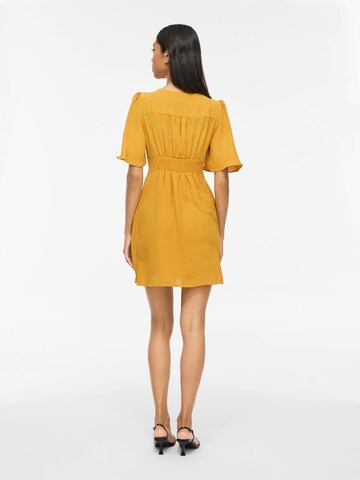VILA Kleid 'VISKOV' in Gelb