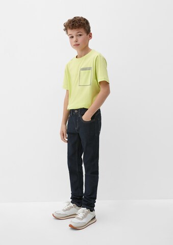 s.Oliver Slimfit Džíny 'Seattle' – modrá