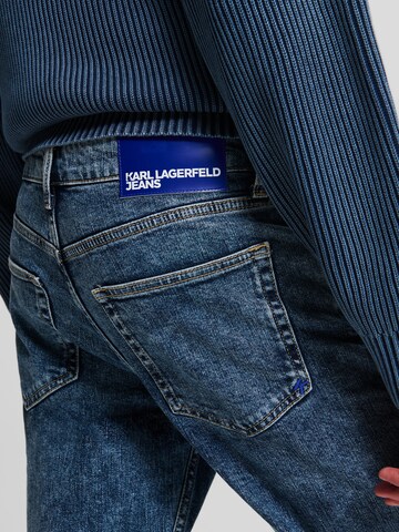 KARL LAGERFELD JEANS Slimfit Farkut värissä sininen