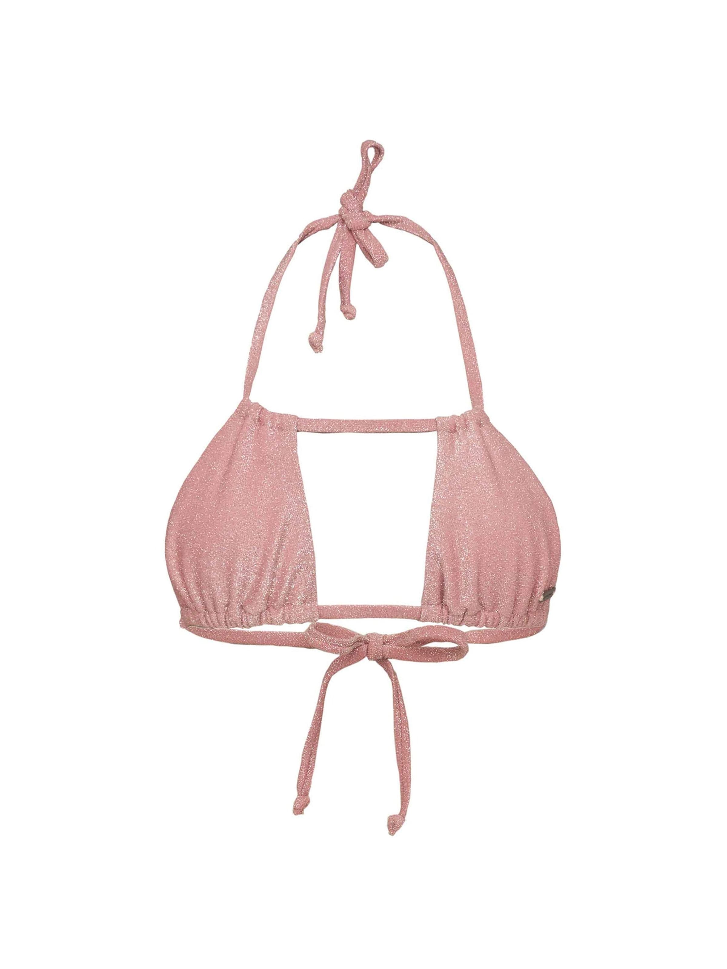La Michaux Bustier Bikinitop 'OLIVIA' in Pink: Vorderseite