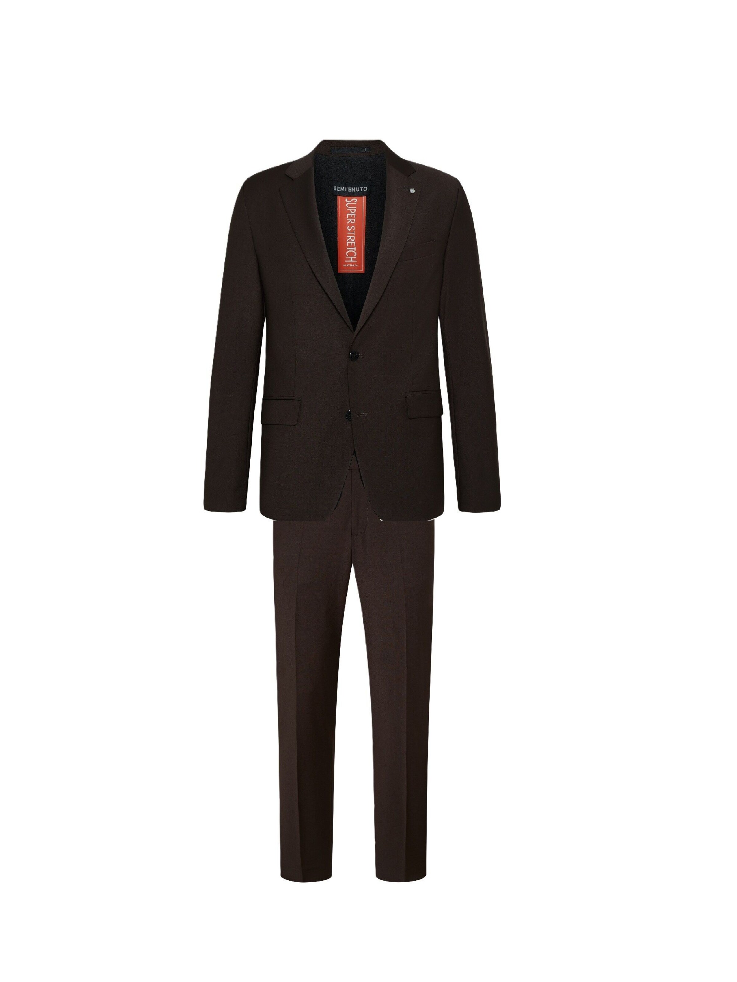 BENVENUTO Suit in Brown: front