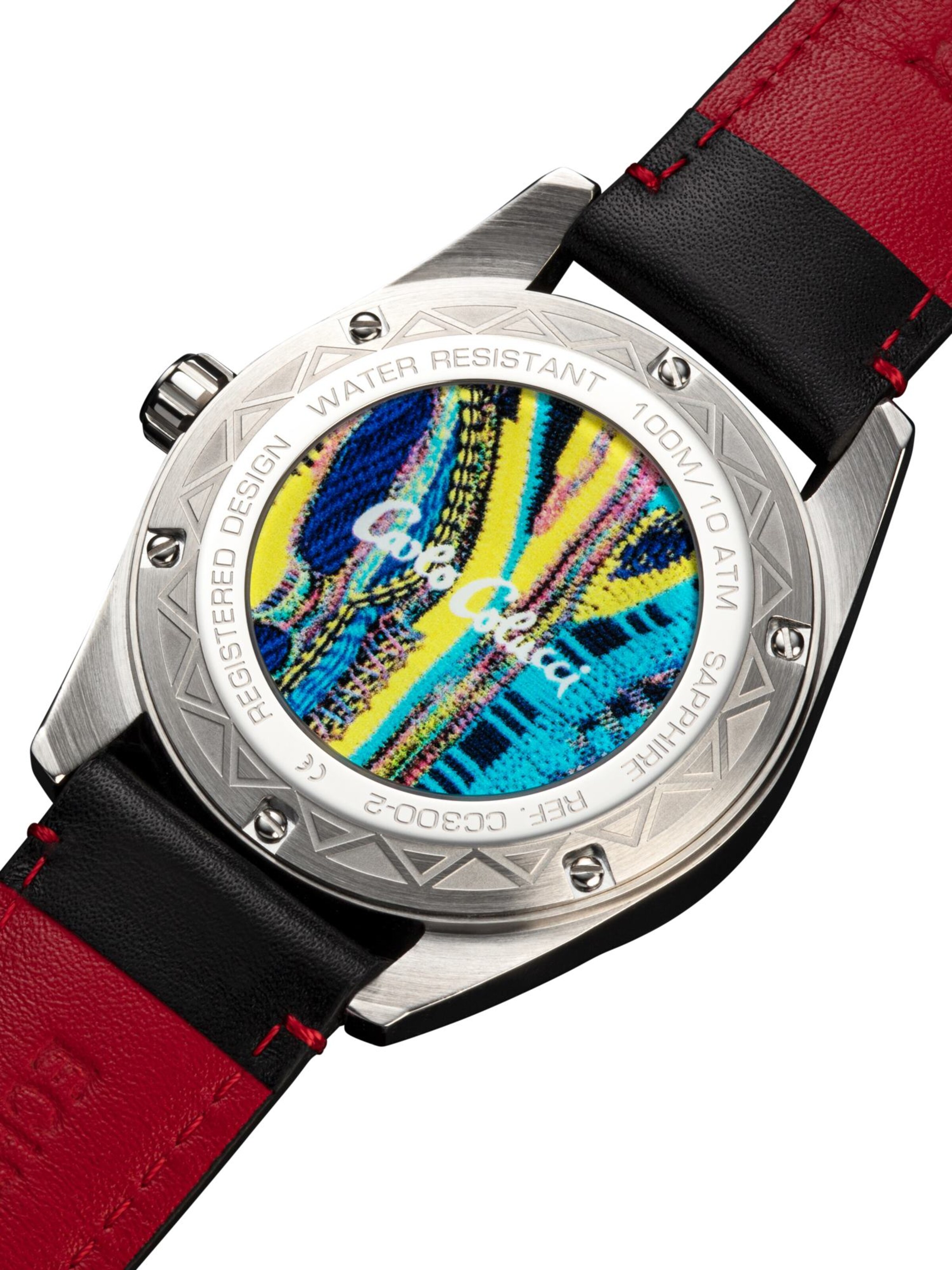 Carlo Colucci Analog Watch 'Dosser' in Black