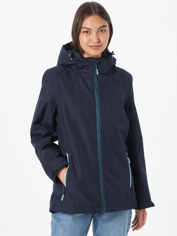 KILLTEC Outdoor jacket in Blue: front