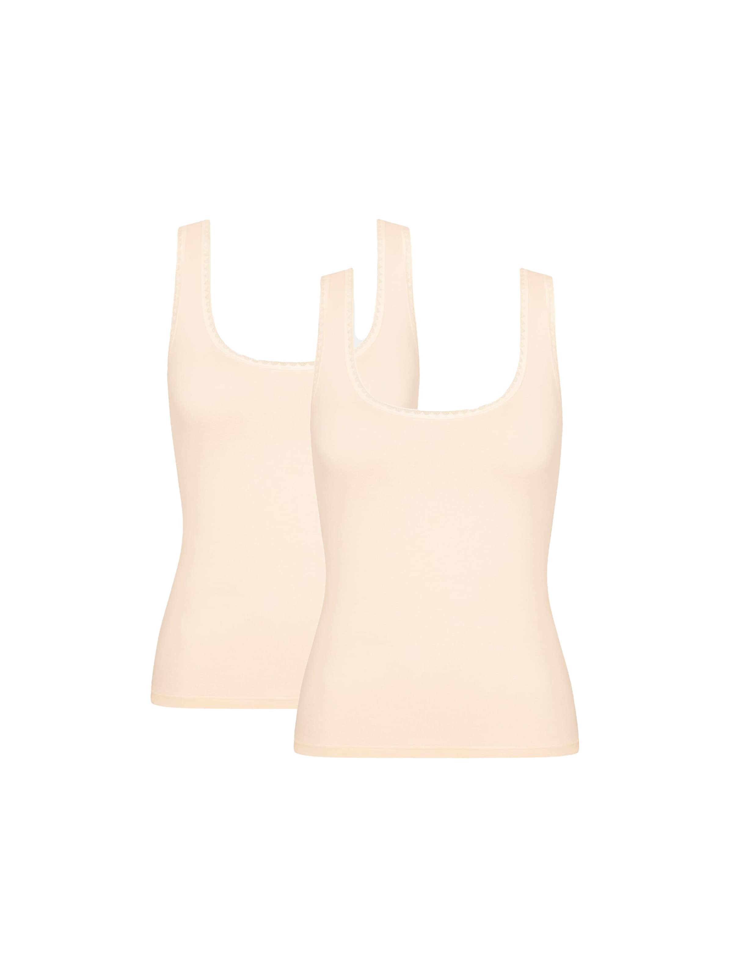 SLOGGI Top 'GO' in Beige: front