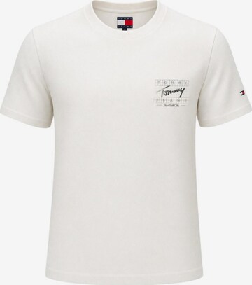 Maglietta 'DM0DM23177' di Tommy Jeans in beige: frontale