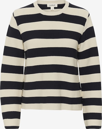 Pull-over 'Lidya' SOAKED IN LUXURY en bleu : devant