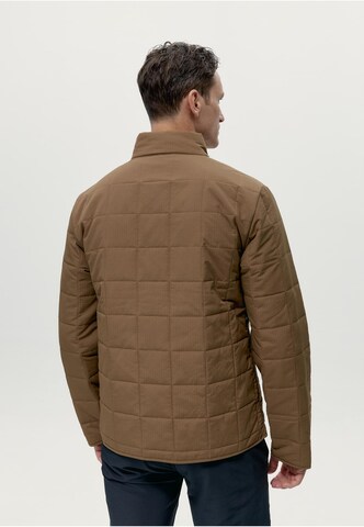 Born Living Yoga Between-season jacket 'Garona' in Brown
