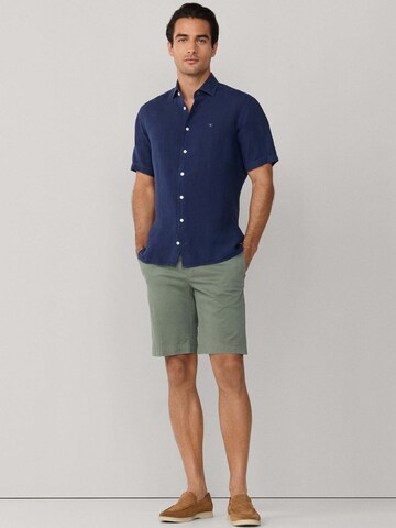 Coupe regular Chemise Hackett London en bleu