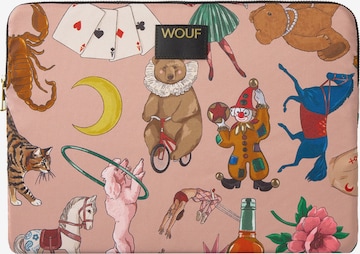 Sac d’ordinateur portable 'Daily' Wouf en rose : devant