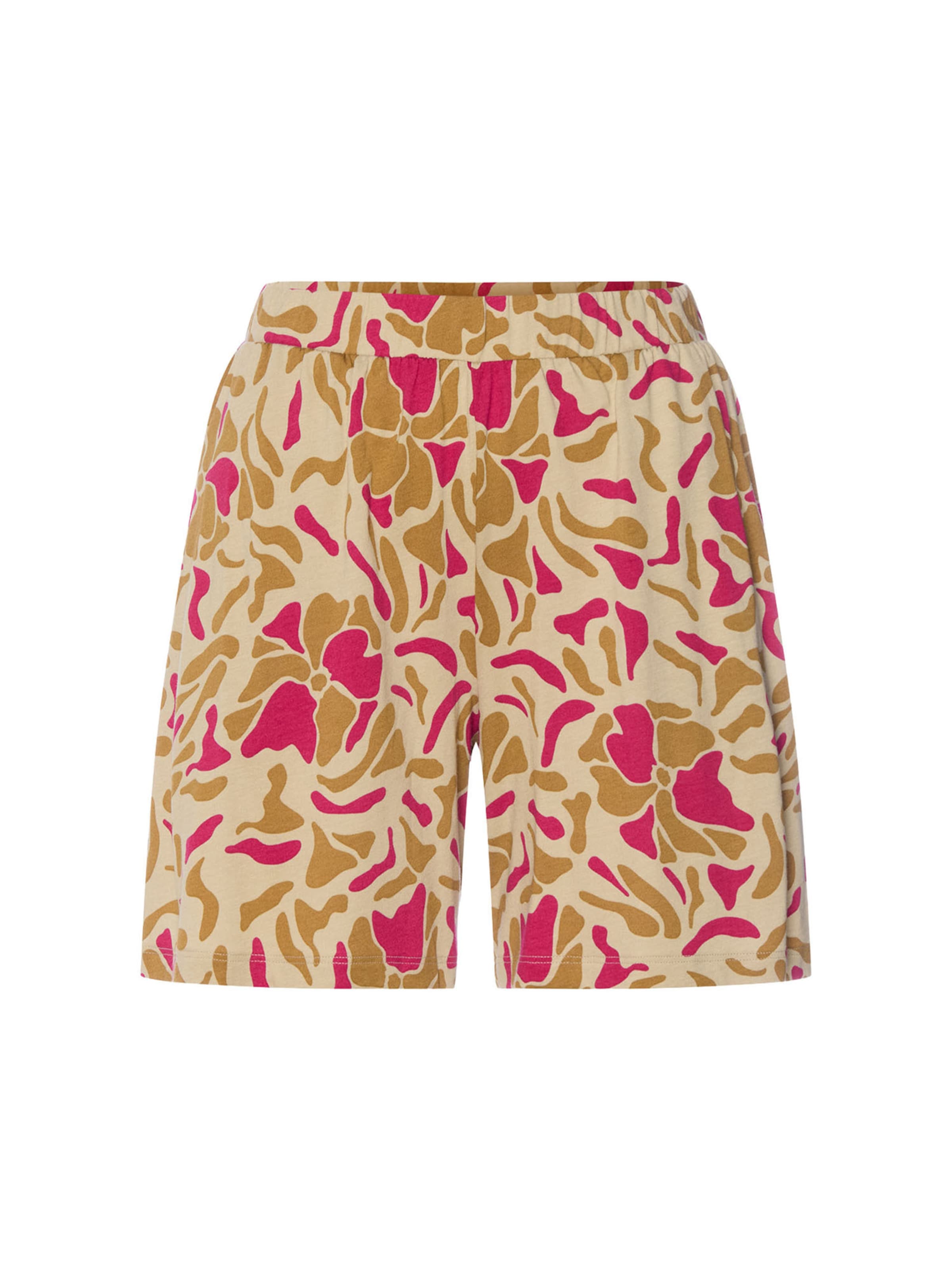 Hanro Pajama Pants 'Sleep & Lounge' in Beige: front