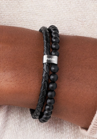 FOSSIL Bracelet in Black: front