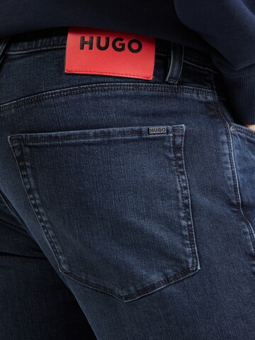 Coupe slim Jean '734' HUGO en bleu