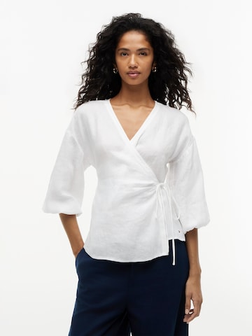 TOMMY HILFIGER Блузка в Белый: спереди