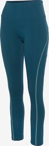 LASCANA ACTIVE Skinny Sporthose in Blau