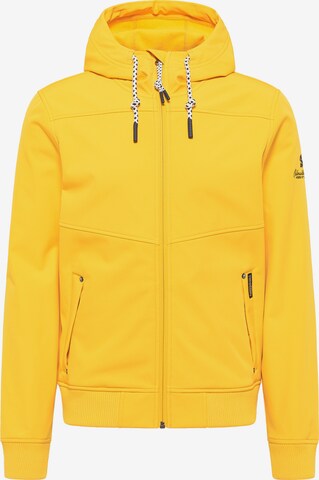 Veste mi-saison Schmuddelwedda en jaune : devant