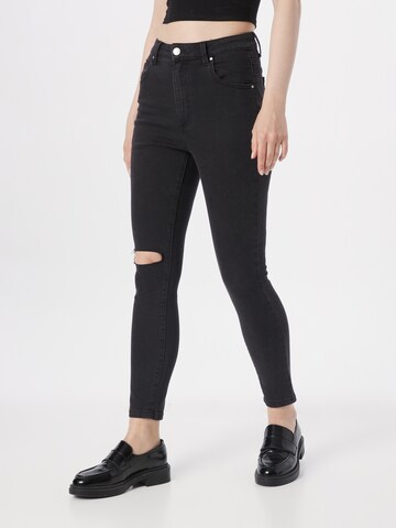 Skinny Jean Cotton On en noir : devant