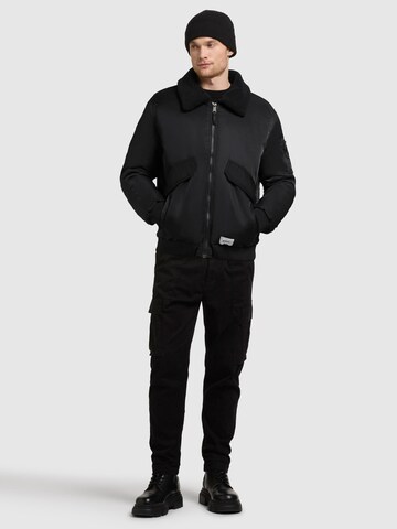 khujo Winterjacke 'Ground' in Schwarz