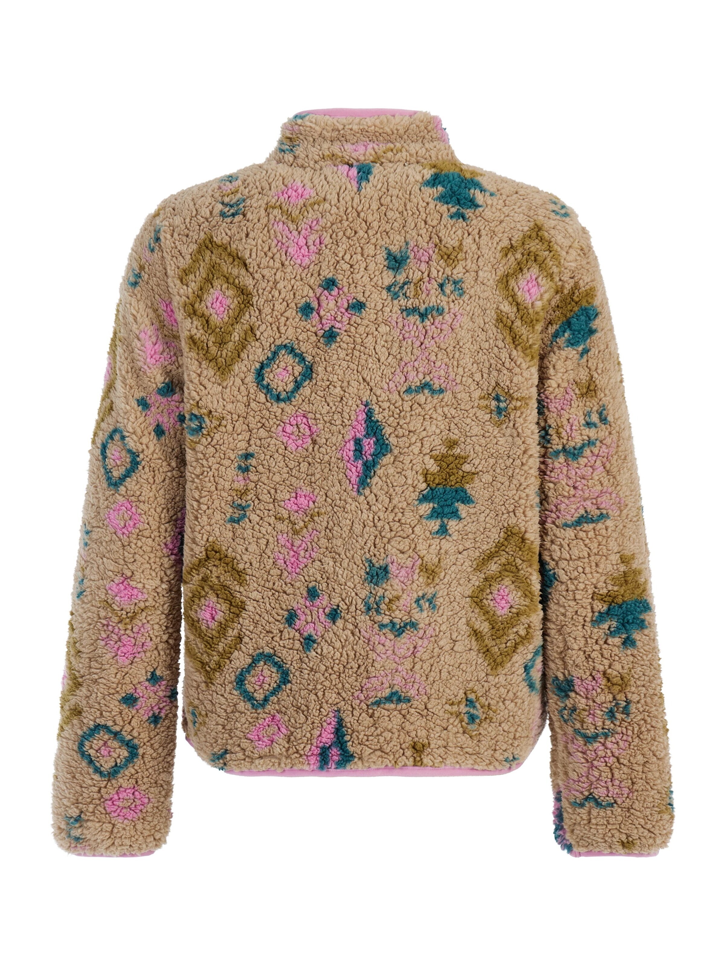 PROTEST Fleece Jacket 'Adele' in Beige