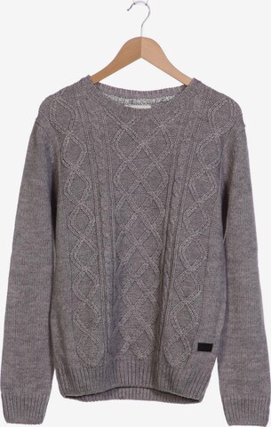 Only & Sons Sweater & Cardigan in M in Grey: front