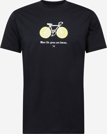 Maglietta 'Citrus Cycle' di Iriedaily in nero: frontale