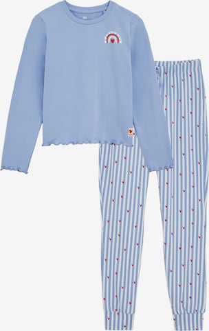 mėlyna WE Fashion Miego kostiumas: priekis