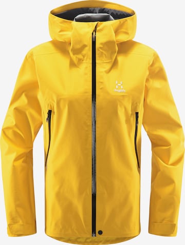 Haglöfs Outdoor Jacket 'Roc GTX' in Yellow: front