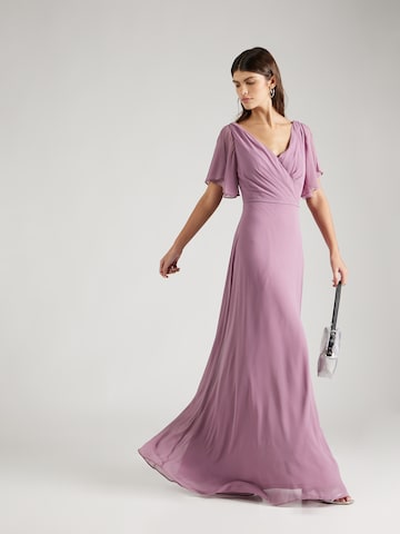 Robe de soirée STAR NIGHT en violet