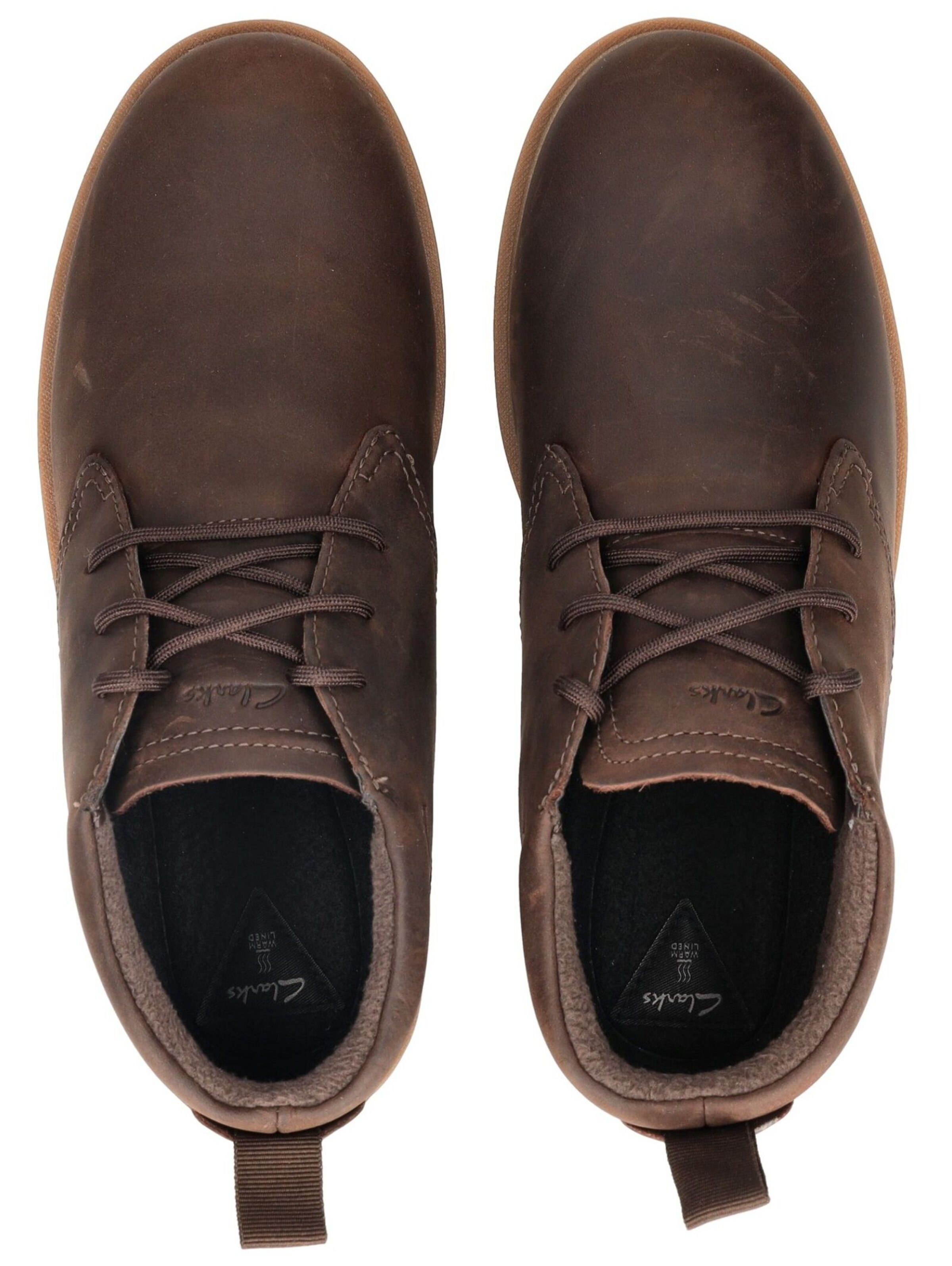 Stivale stringato di CLARKS in marrone