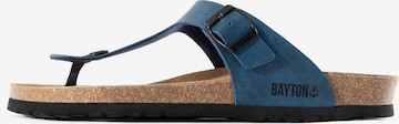 Bayton Teenslippers 'Mercure' in Blauw: voorkant