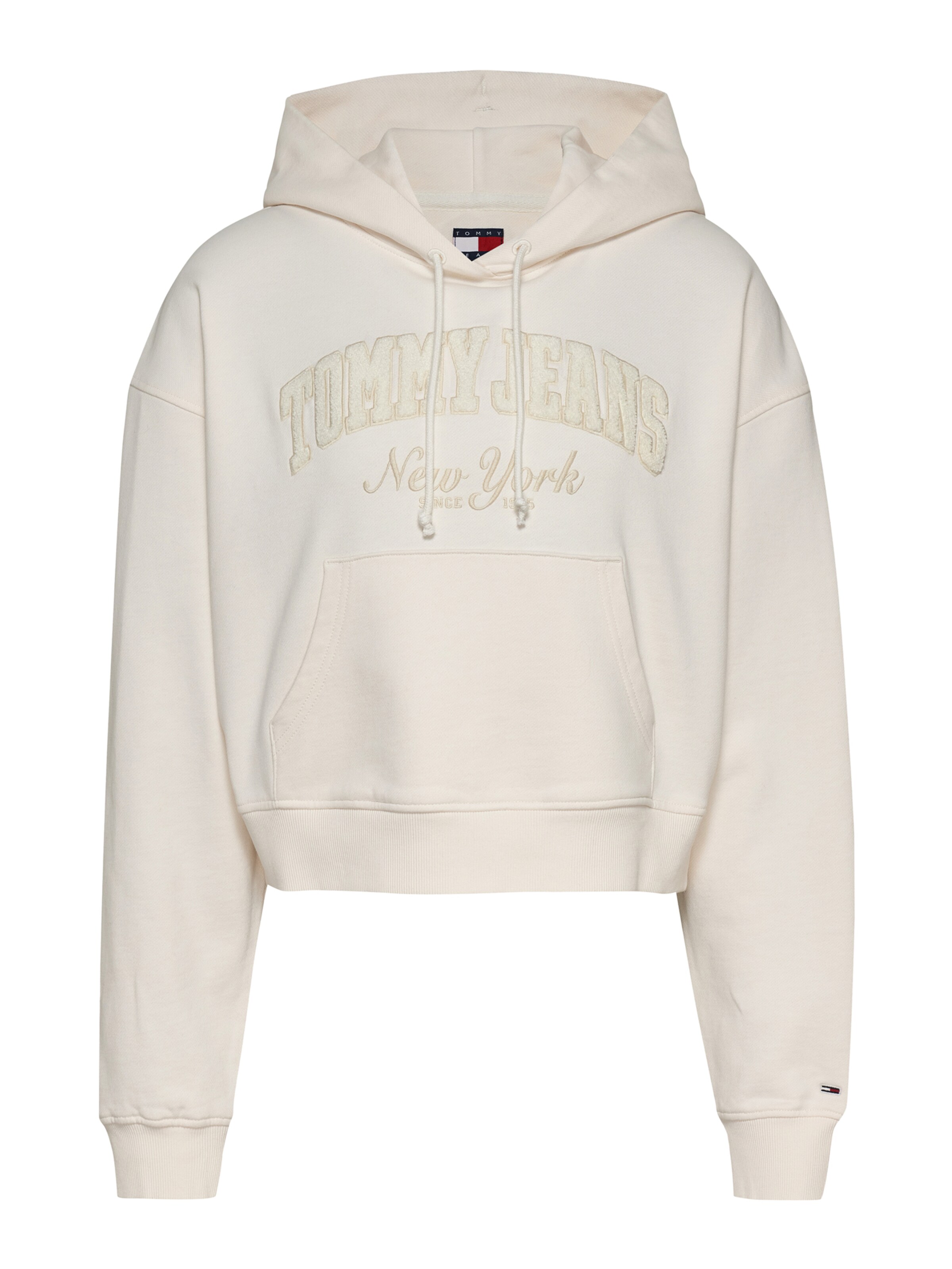 Tommy Jeans Sweatshirt in White: front