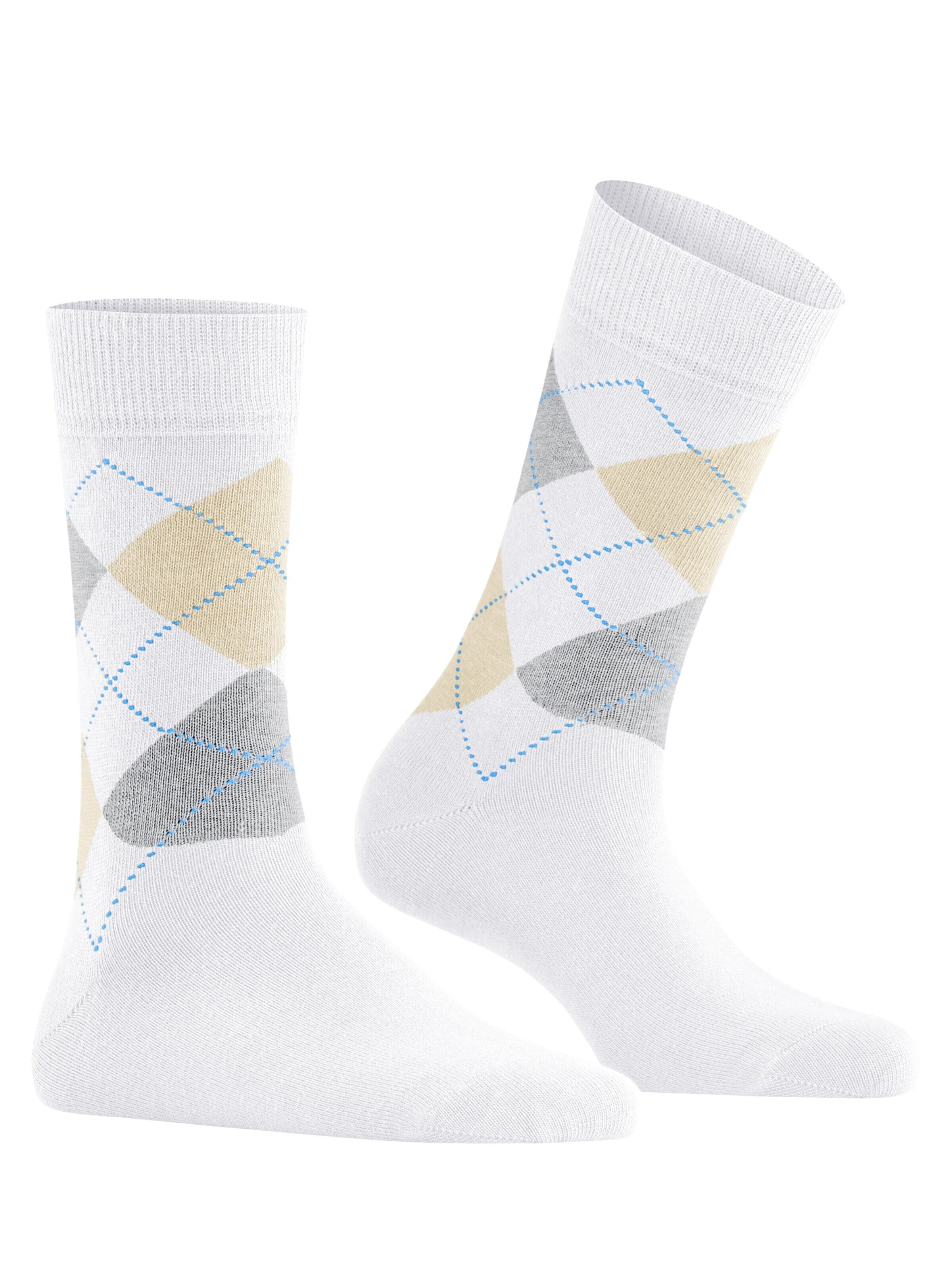 BURLINGTON Socken 'Queen'‌‌‌ in Weiß