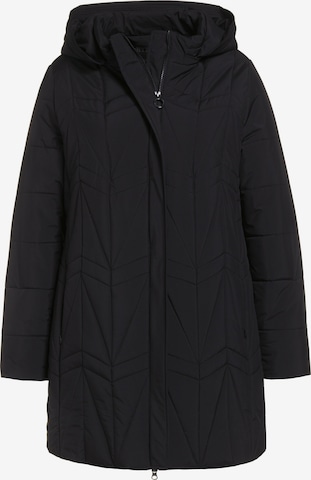 Ulla Popken Winter Jacket in Black: front