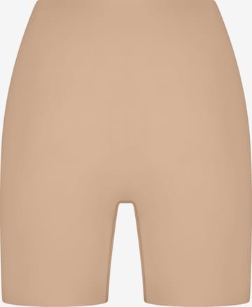 Pantaloni modelatori de la Hunkemöller pe bej: față