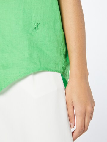 Camicia da donna di Emily Van Den Bergh in verde