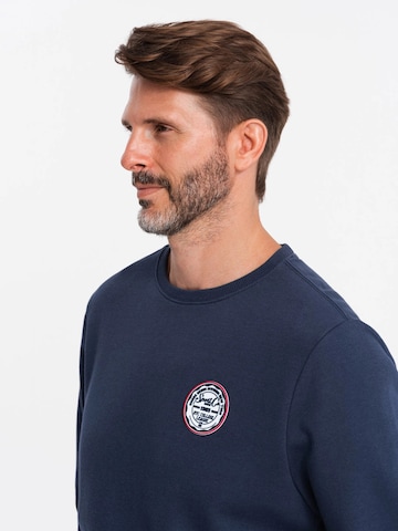 Ombre Sweatshirt 'OM-SSNZ-0134' in Blauw