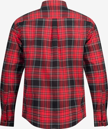 JP1880 Regular fit Button Up Shirt in Red