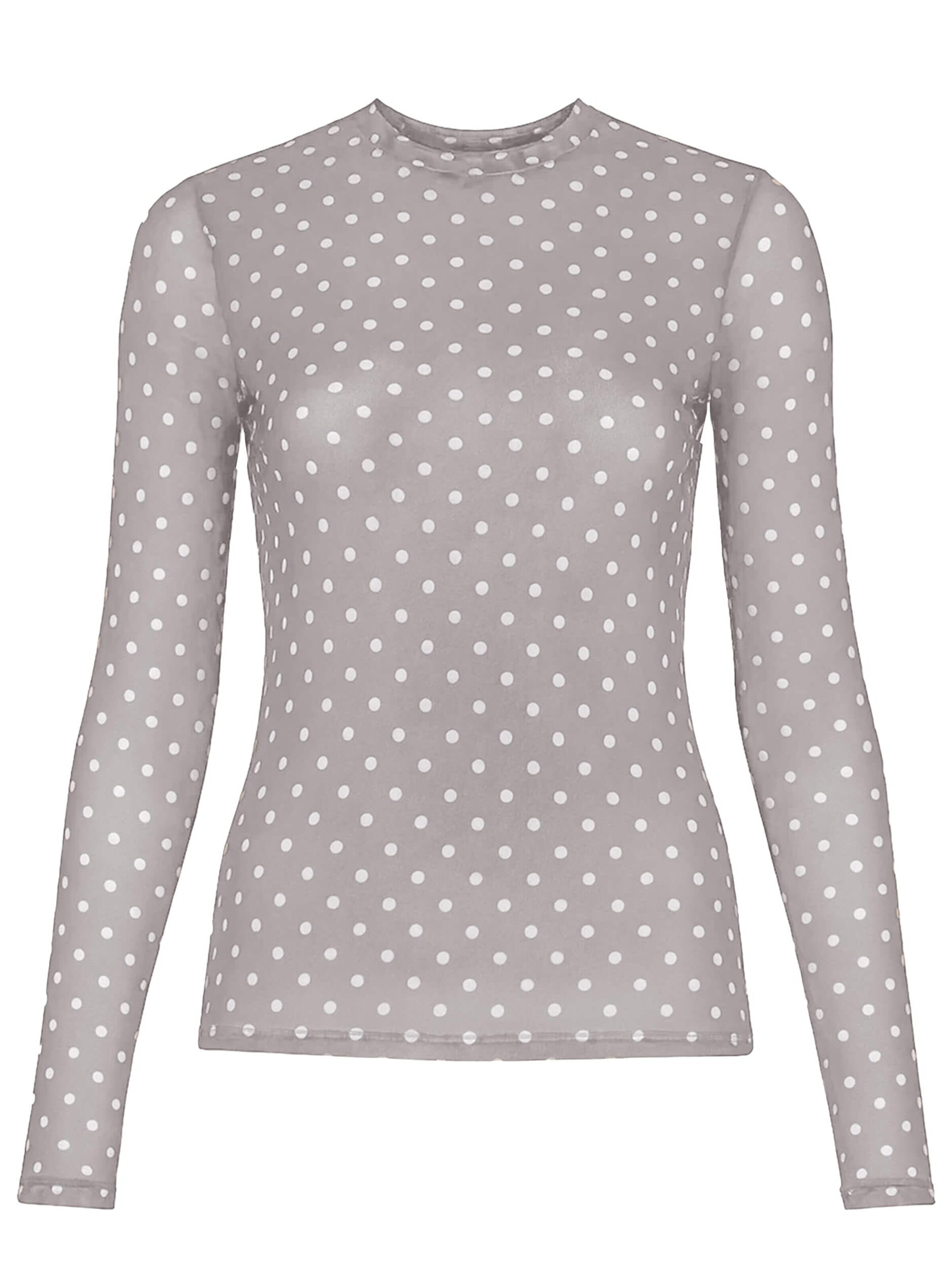 SASSYCLASSY Shirt in Grey: front