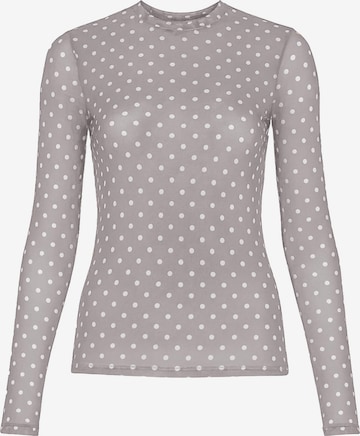 SASSYCLASSY Shirt in Grey: front
