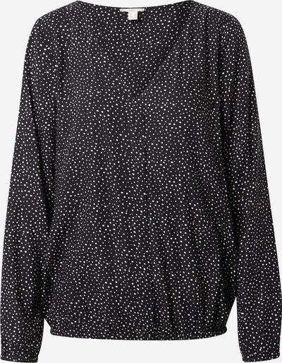 EDC BY ESPRIT Blusa en negro / blanco, Vista del producto