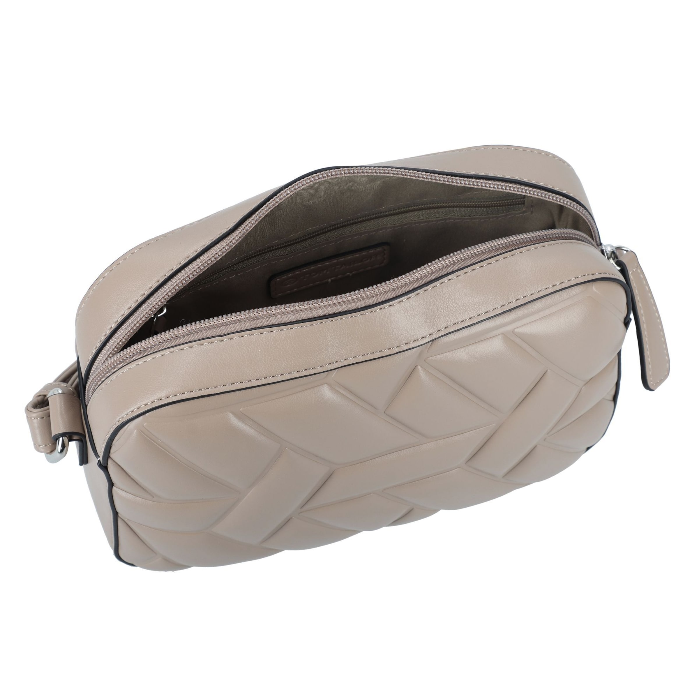 Sac à bandoulière 'Amela' TOM TAILOR en beige