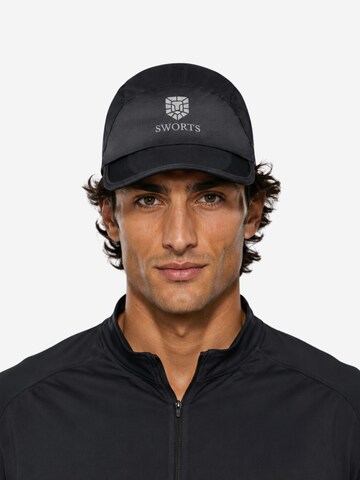SWORTS Athletic Cap 'HEAD UP' in Black