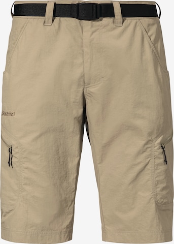 Pantalon outdoor 'Silvaplana2' Schöffel en beige : devant