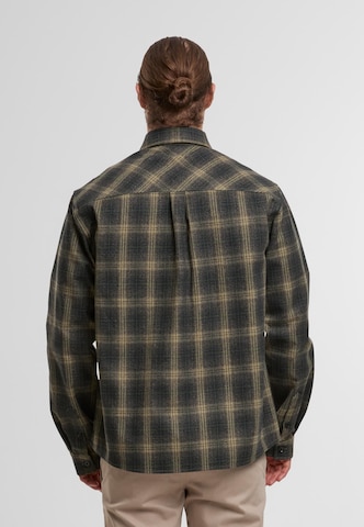 INDICODE JEANS - Ajuste regular Camisa 'INAlomo' en negro