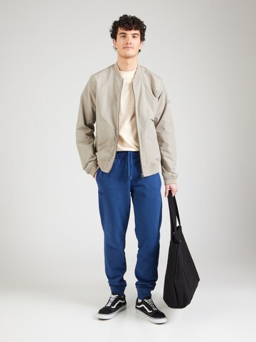 Superdry Tapered Nadrág 'Essential' - kék