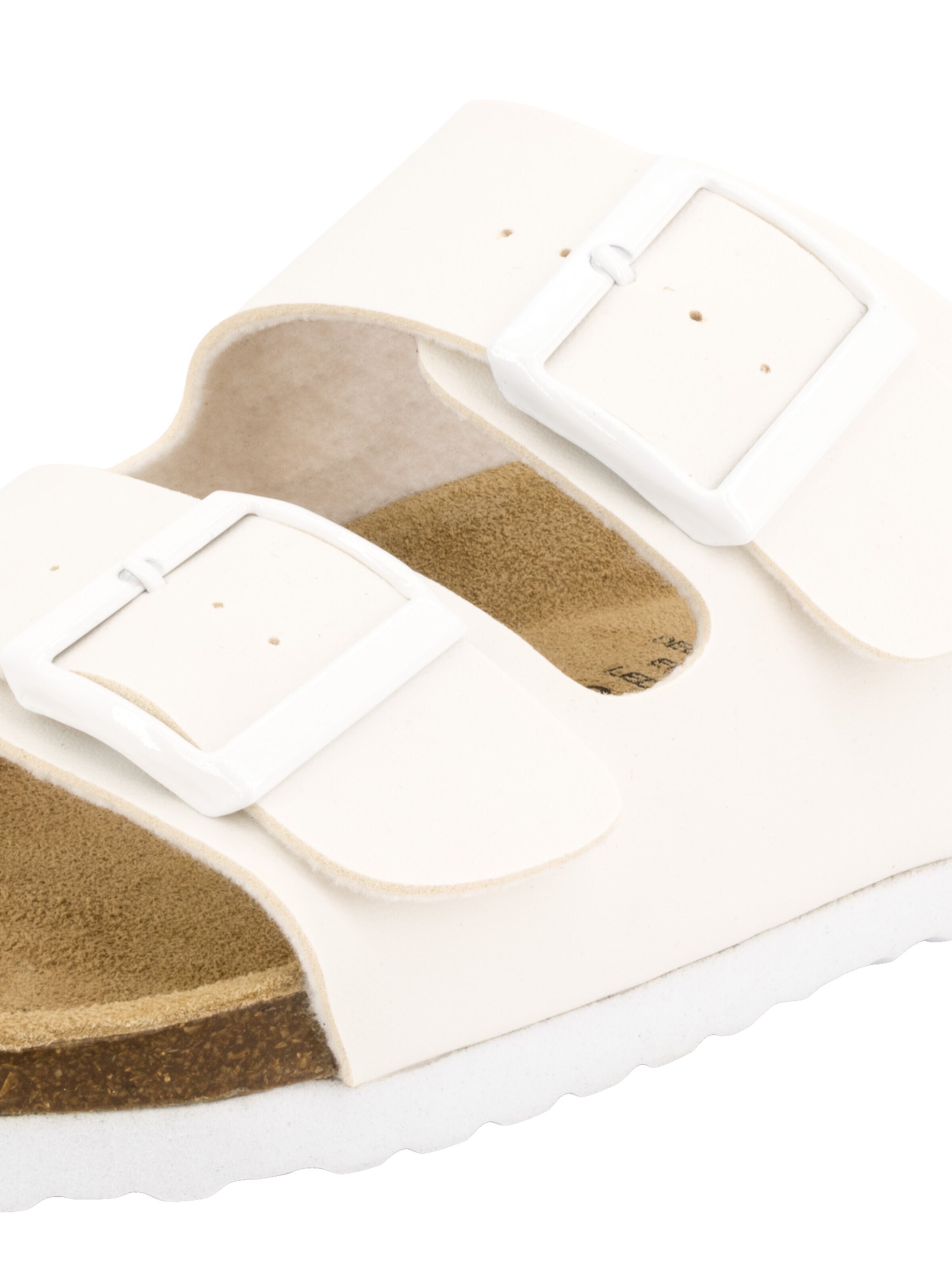 SUPERSOFT by Indigo Pantolette 'Classic'‌‌‌‌‌‌‌‌‌‌ in Weiß