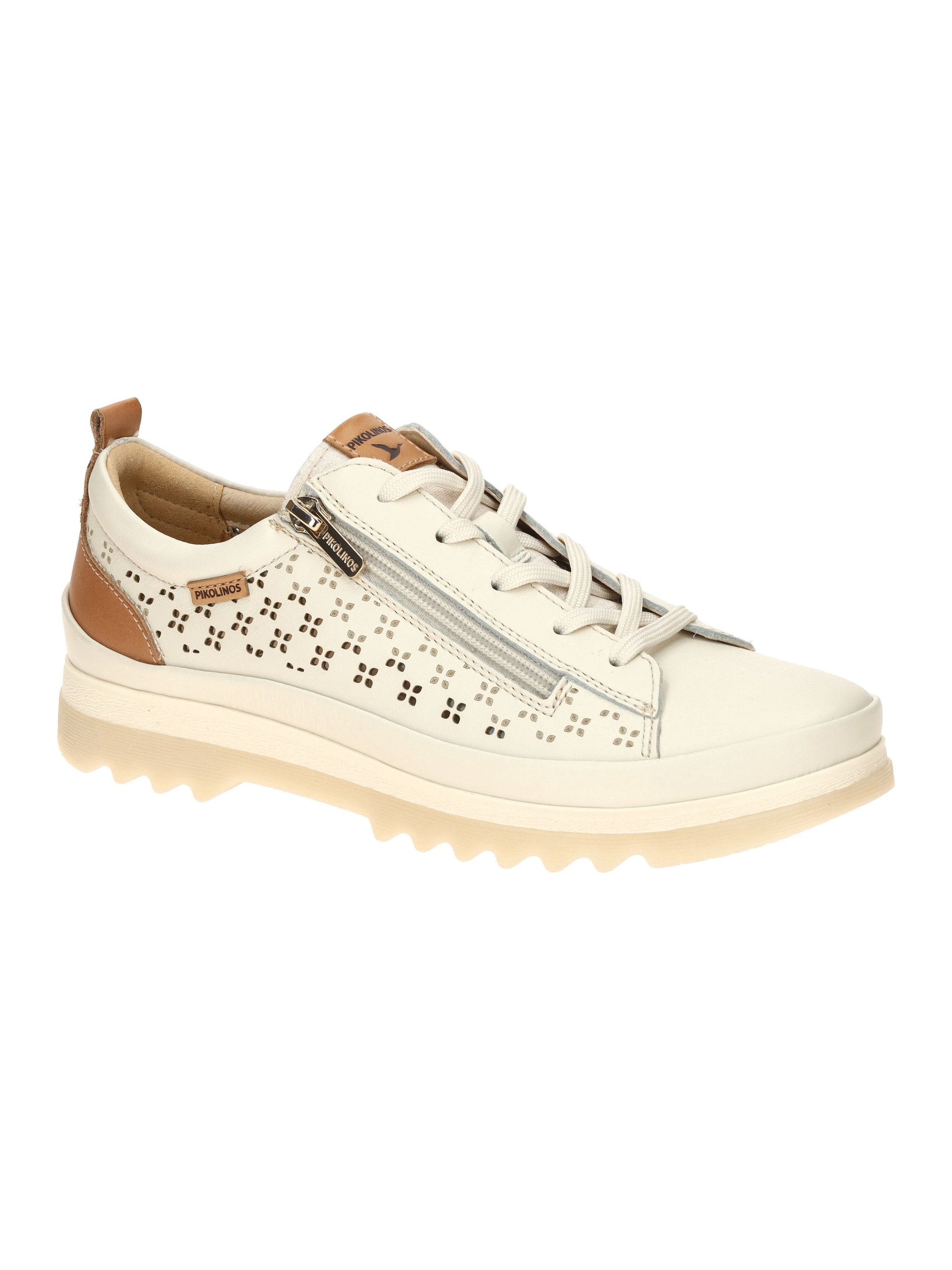 PIKOLINOS Lace-Up Shoes 'Vigo' in White: front