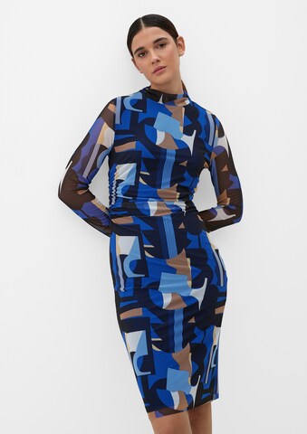 s.Oliver BLACK LABEL Jurk in Blauw: voorkant